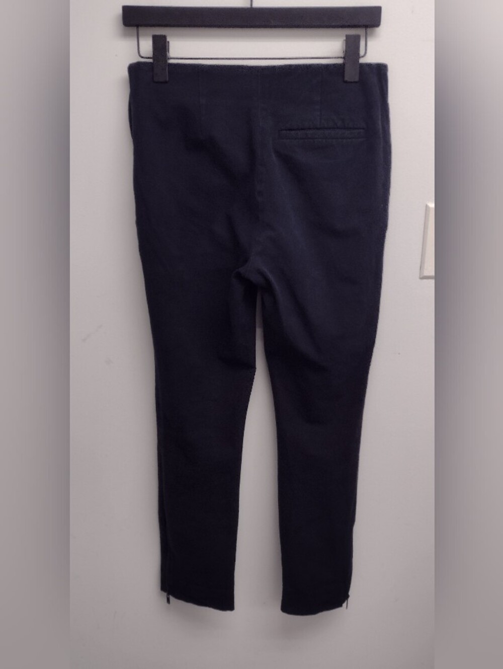 COS Black Slim Fit High Rise Ankle Length Pants (Sz 8) Neutral Minimalist - Picture 8 of 10